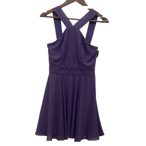 Lulus Dresses & Skirts - NWT Lulus Forever More Dusty Purple Lined Skater Dress Size Small